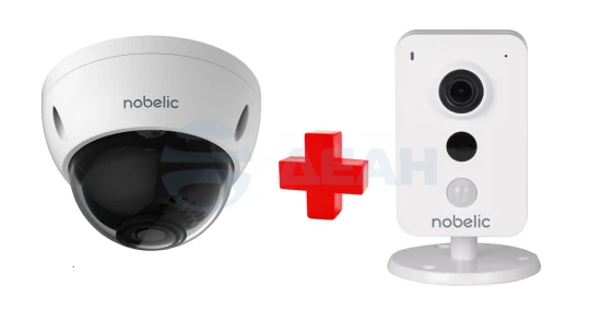 NBLC-2430F + NBLC-1410F-WMSD Nobelic IP камера