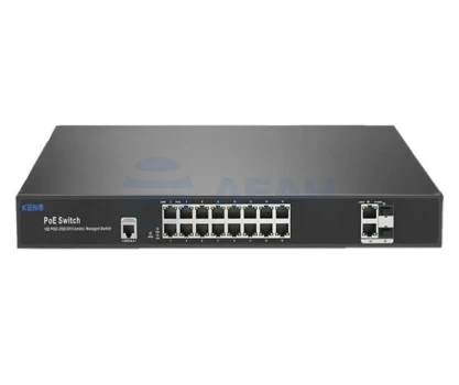 KN-SW1602SFP/M2 Keno Коммутатор управляемый с PoE