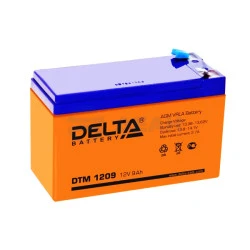 Аккумулятор DTM 1209 (АКБ 12-9) Delta