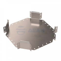                         Ответвитель Х-образный Стандарт INOX (AISI 409) 300х100 (PR16.3243)  (Промрукав) 
						