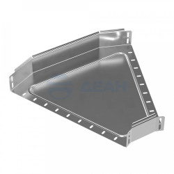                         Угол горизонтальный 45 градусов Стандарт INOX (AISI 304) 500х80 (PR16.3420) (Промрукав)
						