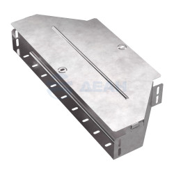                         Переходник симметричный с крышкой Стандарт 500х300х80(PR16.0665)  (Промрукав) 
						