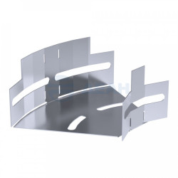                         Угол горизонтальный изменяемый 0-45 градусов Стандарт INOX (AISI 316) 100х50 (PR16.3614) (Промрукав)
						