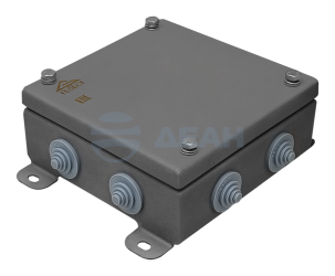                         Коробка монтажная КМ IP55-1515, 8 вводов, нержавейка  (Гефест) 
						