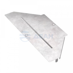                         Крышка переходника симметричного Стандарт 600х300 (PR16.11006) (Промрукав) 
						