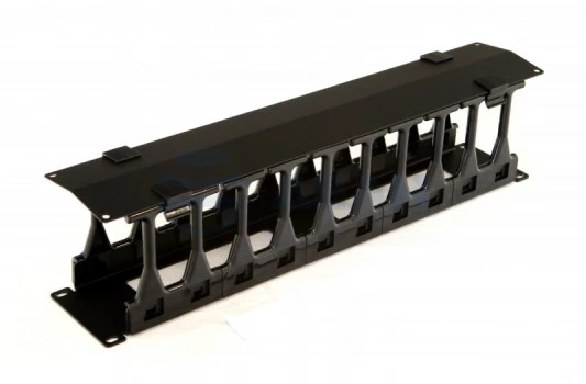 CMF-2U-FPL106-MCOV-RAL9005 Hyperline Кабельный органайзер