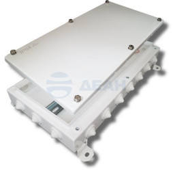                         Коробка монтажная КМ-О (64к*10,0)-IP55-2040, 20 вводов  (Гефест) 
						