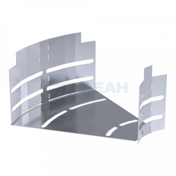                         Угол горизонтальный изменяемый 0-45 градусов Стандарт INOX (AISI 316) 200х100 (PR16.3622) (Промрукав) 
						