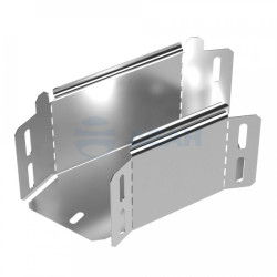                         Угол горизонтальный 45 градусов Стандарт INOX (AISI 304) 100х100 (PR16.3406) (Промрукав)
						