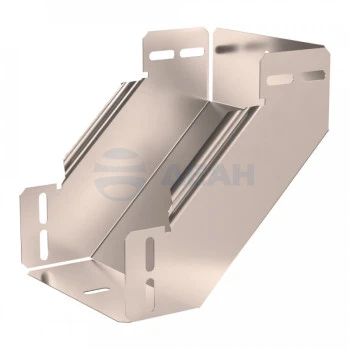 Угол вертикальный (PR16.3378) Промрукав Угол внутренний вертикальный 90 градусов для лотков