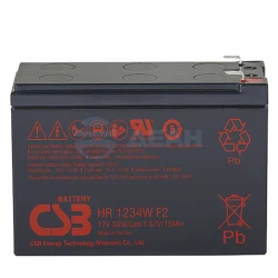 Аккумулятор HR1234W F2 (АКБ 12-9) (CSB)