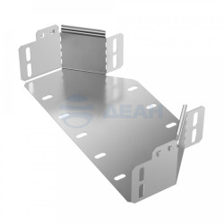                         Переходник симметричный Стандарт INOX (AISI 304) 300х200х80 (PR16.5937)  (Промрукав) 
						