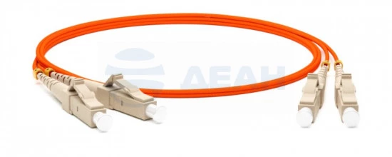 FC-D2-50-LC/PR-LC/PR-H-50M-LSZH-OR Hyperline Патч-корд