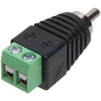 РАЗЪЕМ TS RCA штекер с клеммной колодкой Tantos Штекер RCA