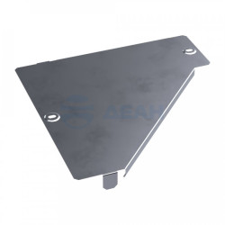                         Крышка переходника левого Стандарт INOX (AISI 316) 300х100 (PR16.5579)  (Промрукав) 
						