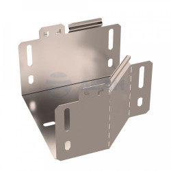                         Переходник левый Стандарт INOX (AISI 409) 150х100х100 (PR16.5593) (Промрукав) 
						