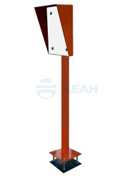                         Стойка для считывателя Аякс 150х150 мм,черная,Базовая,прям. (Магнито-Контакт) 
						