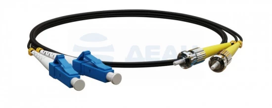 FC-D2-9-LC/UR-ST/UR-H-3M-LSZH-BK Hyperline Патч-корд