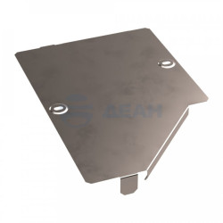                         Крышка переходника левого Стандарт INOX (AISI 409) 300х200 (PR16.5647) (Промрукав) 
						