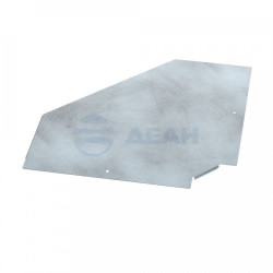                         Крышка угла горизонтального 90 градусов Профи INOX (AISI 316) 600 (1,0 мм) (PR16.16922) (Промрукав) 
						