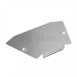                         Крышка угла горизонтального 45 градусов Стандарт INOX (AISI 304) 150 (PR16.3427) (Промрукав)
						