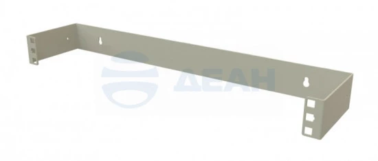 BW19-1U-110F-RAL7035 Hyperline Кронштейн телекоммуникационный