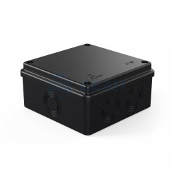                         Коробка распределительная 40-0301-9005м безгалогенная (HF) черная 100х100х50 б/г (8шт/уп) (40-0301-9005м) (Промрукав)
						