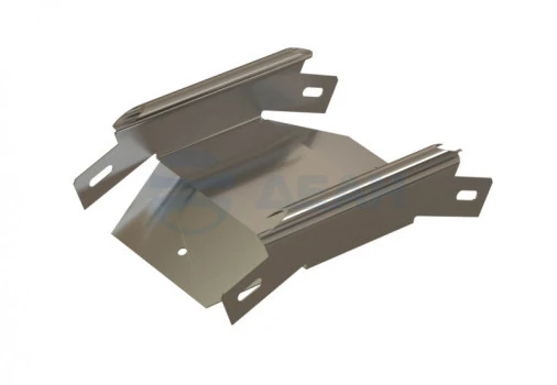 RST-VEA45-600-80-0,8-SZ Hyperline Угол внешний вертикальный 45 градусов для лотков