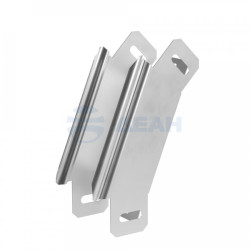                         Угол вертикальный внешний 45 градусов Стандарт INOX (AISI 304) 50х50 (PR16.2897) (Промрукав)
						