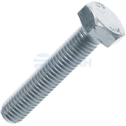                         Болт с шестигранной головкой нержавеющий (А2) М8х70 (DIN 931) (50 шт/уп) (PR08.7444) (Промрукав)
						