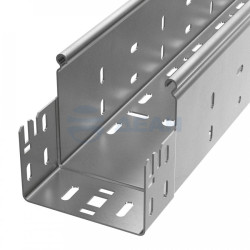                         Лоток перфорированный Профи INOX (AISI 304) 100х100x3000 (1,2 мм) (6 м/уп) (PR16.13364)  (Промрукав) 
						