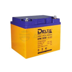 Аккумулятор DTM 1240 L (АКБ 12-40) Delta