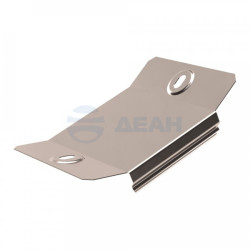                         Крышка угла вертикального внутреннего 90 градусов Стандарт INOX (AISI 409) 100 (PR16.3396)  (Промрукав) 
						