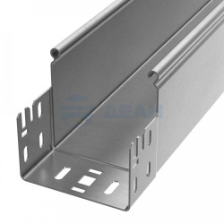                         Лоток неперфорированный Профи INOX (AISI 304) 100х100x6000 (1,2 мм) (12 м/уп) (PR16.14057)  (Промрукав) 
						