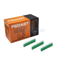 Гвозди 3.0*32 мм усиленные для монтажного пистолета fd3032eg (FEDAST)