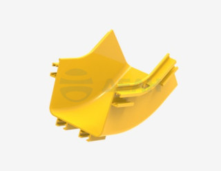                         Угол внутренний вертикальный 45 градусов для лотков FBTR-120-IRS45  (Hyperline) 
						