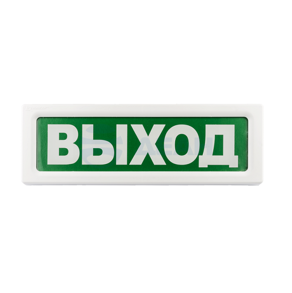           
Оповещатель световой ОПОП 1-8 "ВЫХОД" (338630) (Рубеж) 