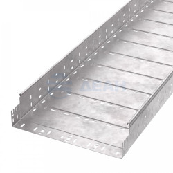                         Лоток перфорированный Профи HDZ 400х100x3000 (1,2 мм) (6 м/уп) (PR16.13208)  (Промрукав) 
						