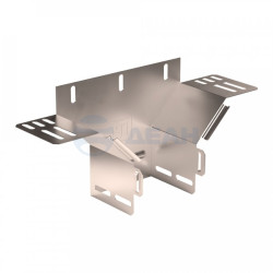                         Ответвитель вертикальный Стандарт INOX (AISI 409) 100х100 (PR16.2597)  (Промрукав) 
						