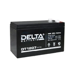 Аккумулятор DT 1207 (АКБ 12-7) Delta