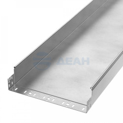                         Лоток неперфорированный Профи INOX (AISI 304) 400х100x3000 (2,0 мм) (6 м/уп) (PR16.14090)  (Промрукав) 
						