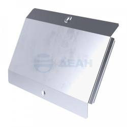                         Крышка угла вертикального внешнего 90 градусов Стандарт INOX (AISI 316) 400 (PR16.3044) (Промрукав)
						