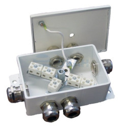                         Коробка монтажная КМ-О (10к)-IP66-d шесть вводов  (Гефест) 
						