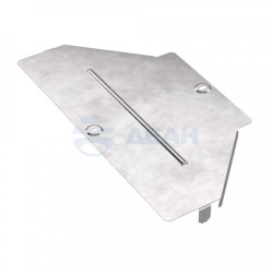                         Крышка переходника симметричного Стандарт 400х200 (PR16.11000) (Промрукав) 
						