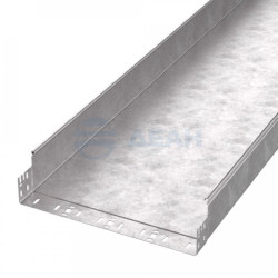                         Лоток неперфорированный Профи HDZ 400х100x3000 (2,0 мм) (6 м/уп) (PR16.13796)  (Промрукав) 
						