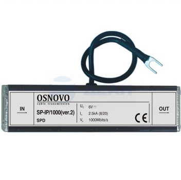 SP-IP/1000(ver2) OSNOVO Устройство грозозащиты для локальной вычислительной сети