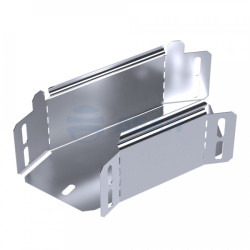                         Угол горизонтальный 45 градусов Стандарт INOX (AISI 316) 100х80 (PR16.3435) (Промрукав)
						