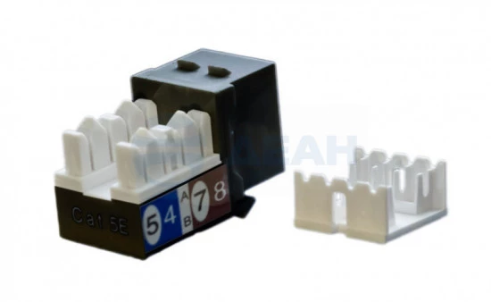 KJ9-8P8C-C5e-90-BK Hyperline Вставка Keystone Jack