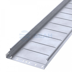                         Лоток неперфорированный Профи INOX (AISI 316) 300х50x6000 (1,0 мм) (12 м/уп) (PR16.13689)  (Промрукав) 
						