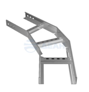 Угол горизонтальный 45° (650-320) ПожТехКабель Угол горизонтальный 45 градусов для лотков